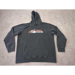 BRCC Black Rifle Coffee Company Hoodie Mens XXL Chainsaw America's Coffee